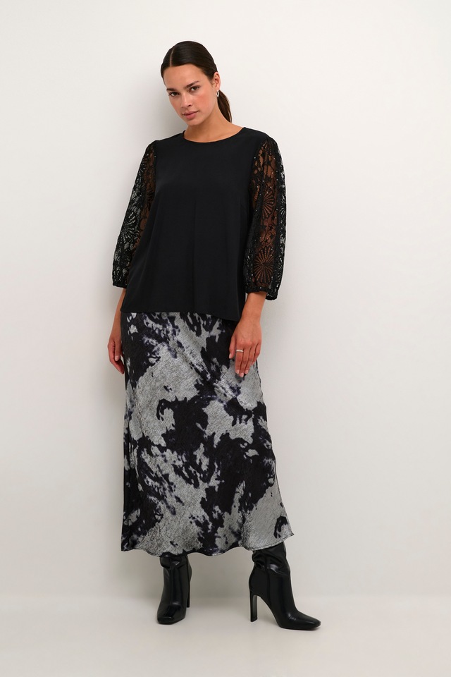 KAFFE Langarmbluse »Damen Bluse langarm KAemilia«