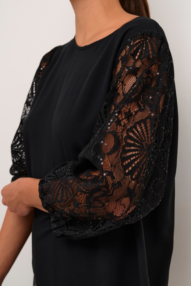 KAFFE Langarmbluse »Damen Bluse langarm KAemilia«