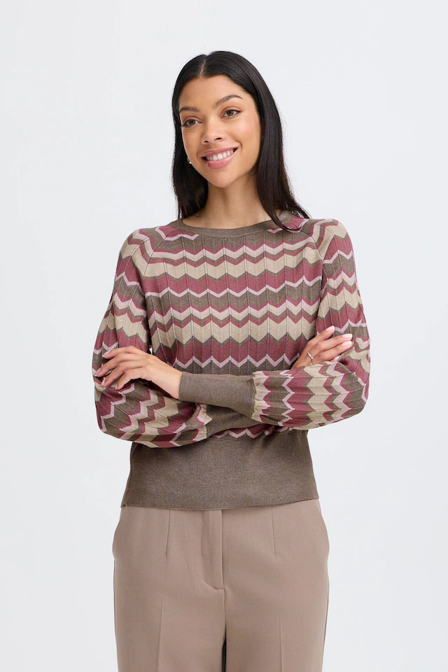 b.young Strickpullover »Damen Strickpullover BYMMORLA«