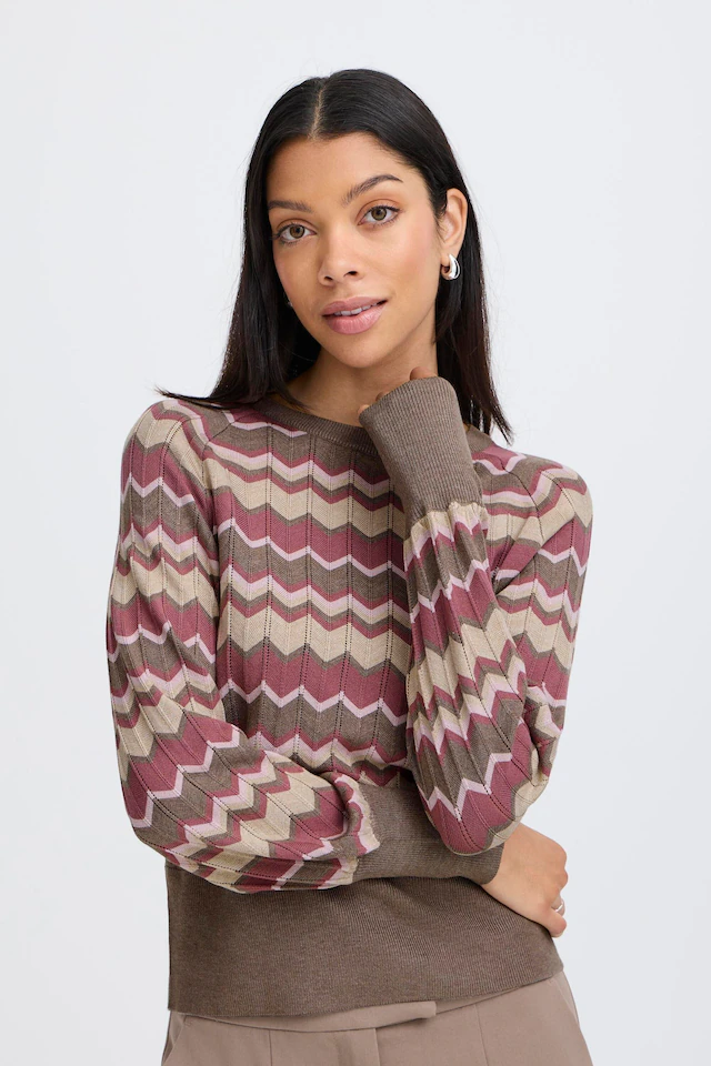 b.young Strickpullover »Damen Strickpullover BYMMORLA«