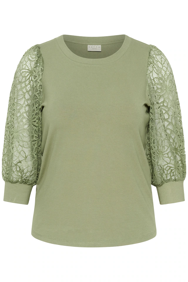 KAFFE Curve Longtop »Damen Langarm-Shirt KCbella«