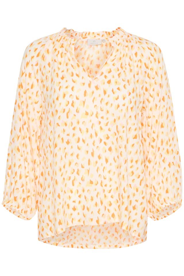 KAFFE Langarmbluse »Damen Bluse langarm KAsigrid«