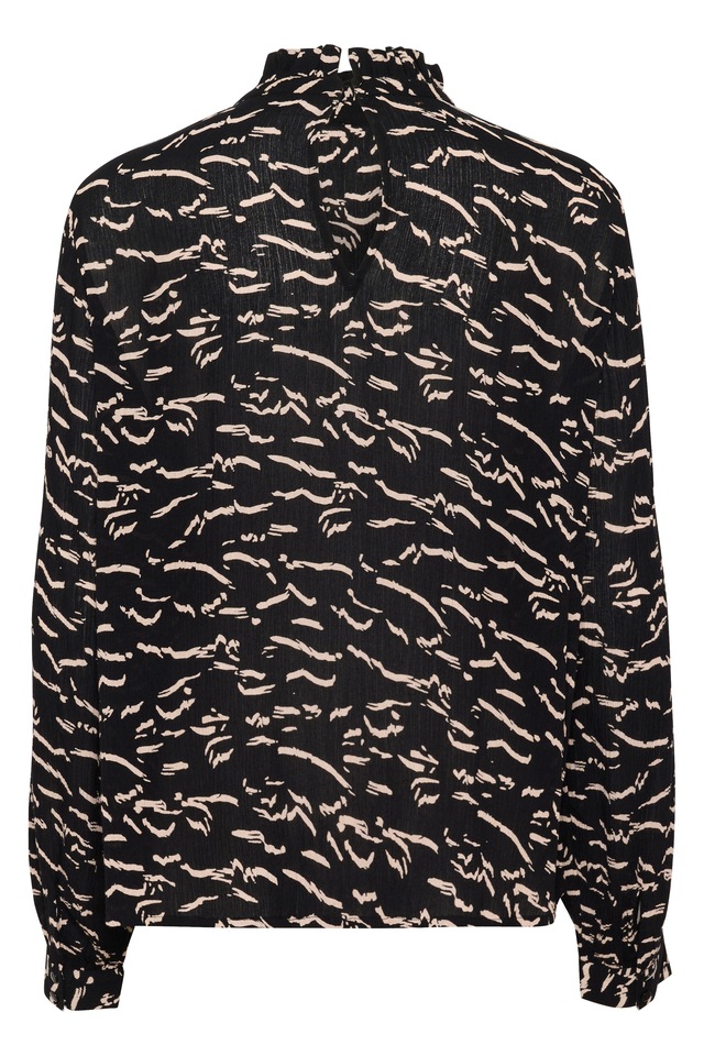 KAFFE Langarmbluse »Damen Bluse langarm KAluna«