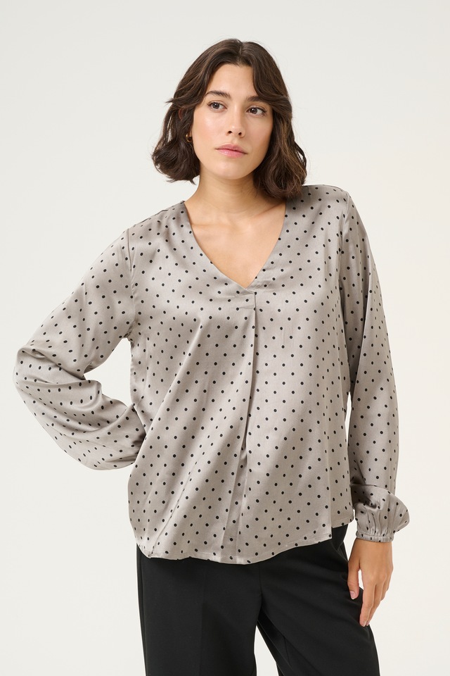 KAFFE Blusentop »Damen Bluse ärmellos KAluna«