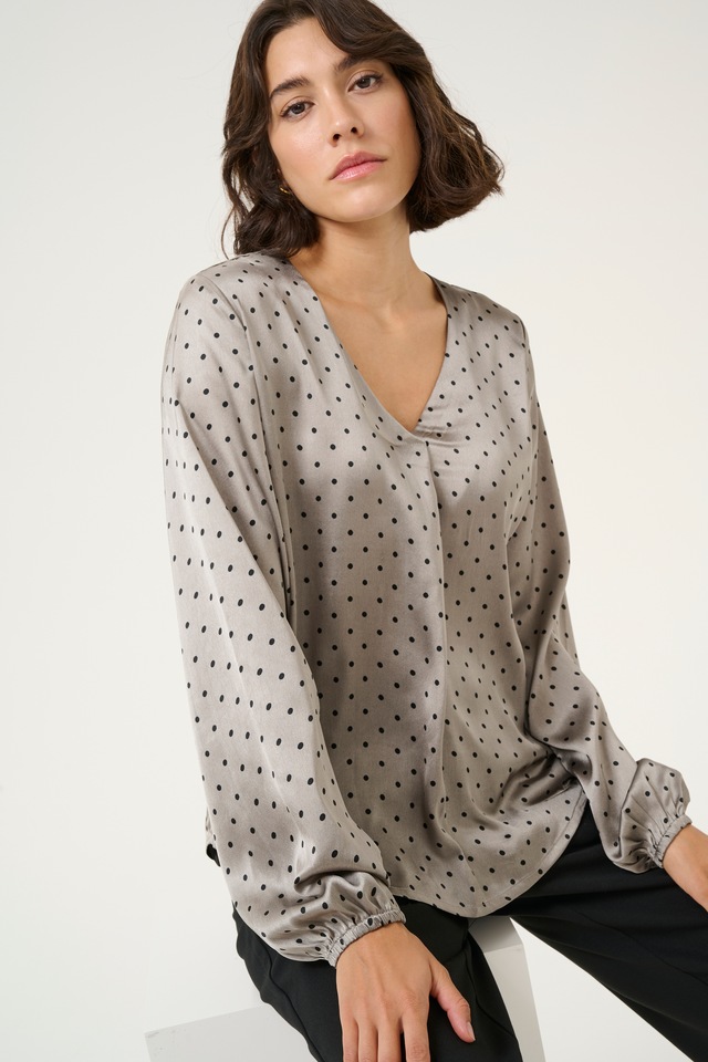 KAFFE Blusentop »Damen Bluse ärmellos KAluna«
