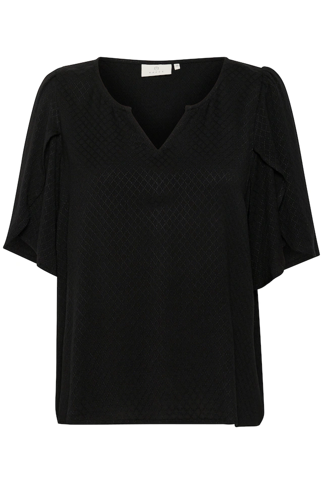 KAFFE Kurzarmbluse »Damen Bluse kurzarm KAmona«