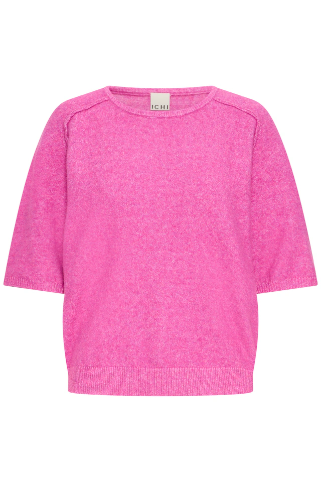 Ichi Kurzarmpullover »Damen Kurzarm-Bluse IHDASILA«