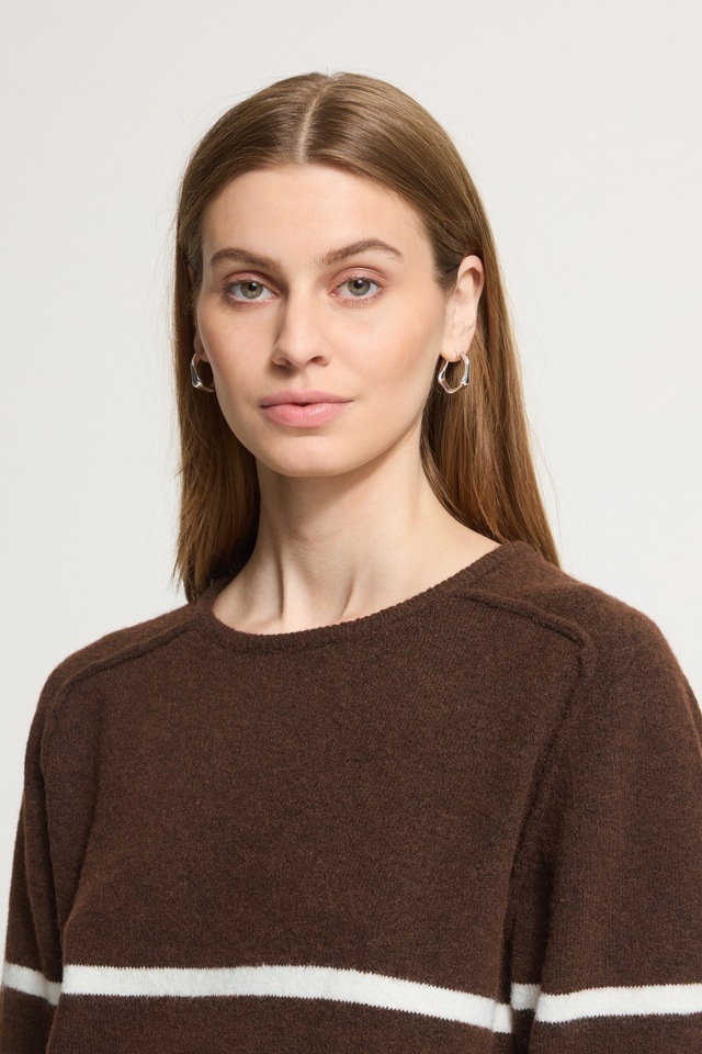 Ichi Kurzarmpullover »Damen Kurzarm-Bluse IHDASILA«