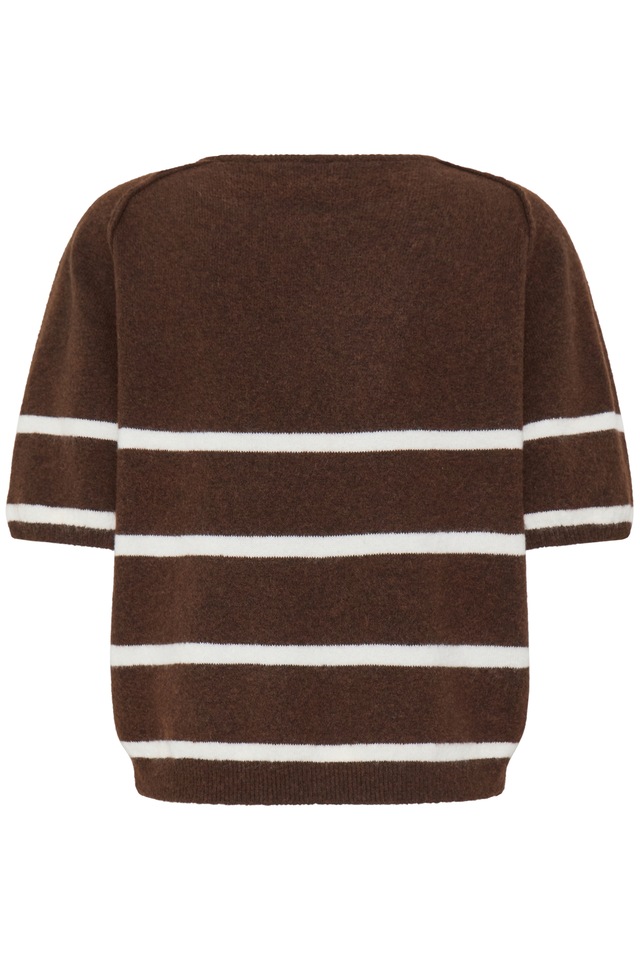 Ichi Kurzarmpullover »Damen Kurzarm-Bluse IHDASILA«