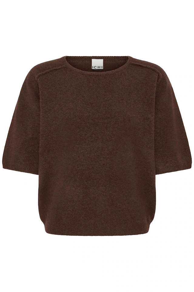 Ichi Kurzarmpullover »Damen Kurzarm-Bluse IHDASILA«