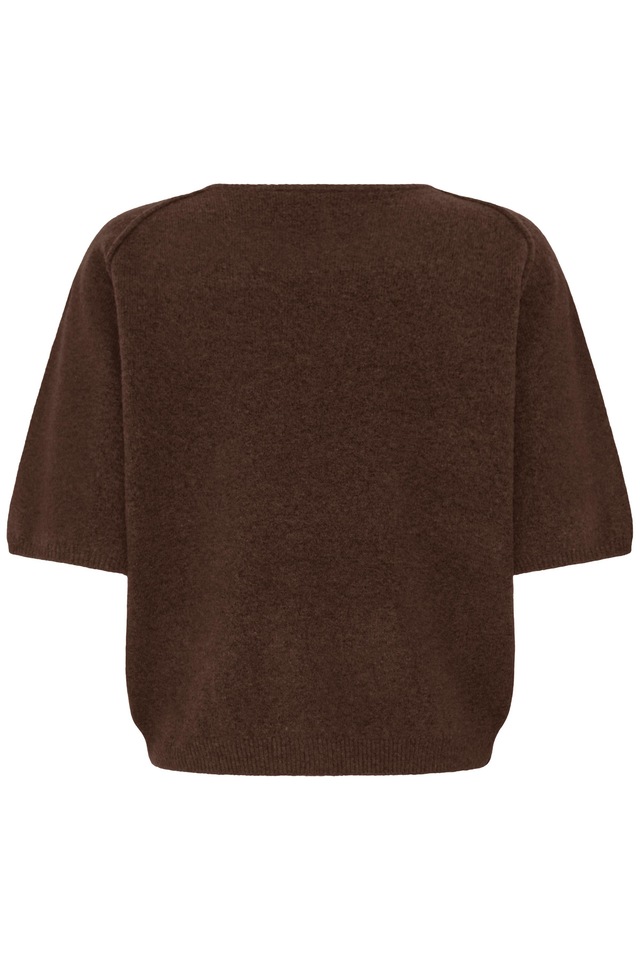 Ichi Kurzarmpullover »Damen Kurzarm-Bluse IHDASILA«