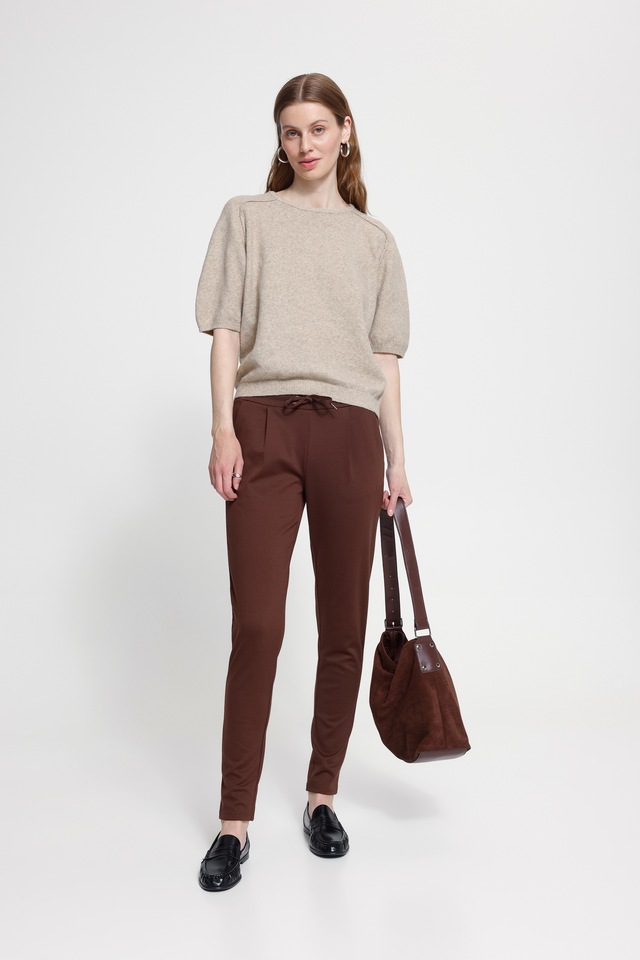 Ichi Kurzarmpullover »Damen Kurzarm-Bluse IHDASILA«