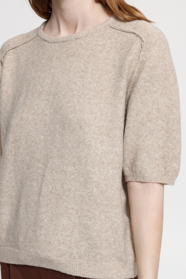 Ichi Kurzarmpullover »Damen Kurzarm-Bluse IHDASILA«