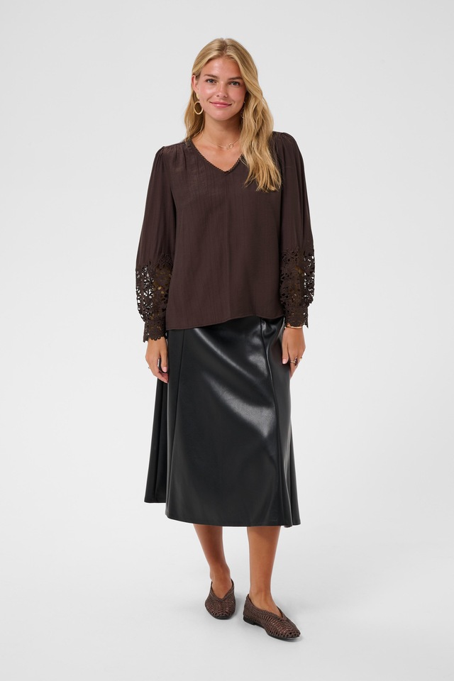 Cream Langarmbluse »Damen Bluse langarm CRTina«