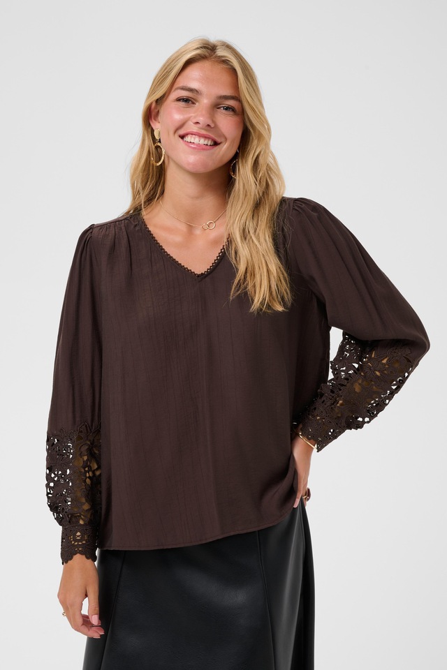 Cream Langarmbluse »Damen Bluse langarm CRTina«