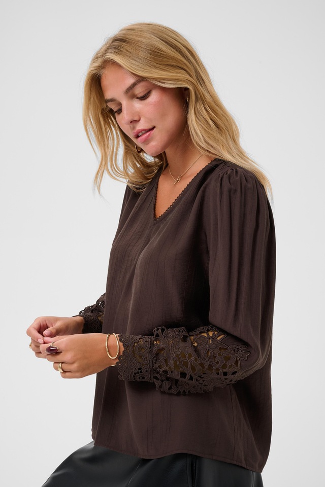Cream Langarmbluse »Damen Bluse langarm CRTina«
