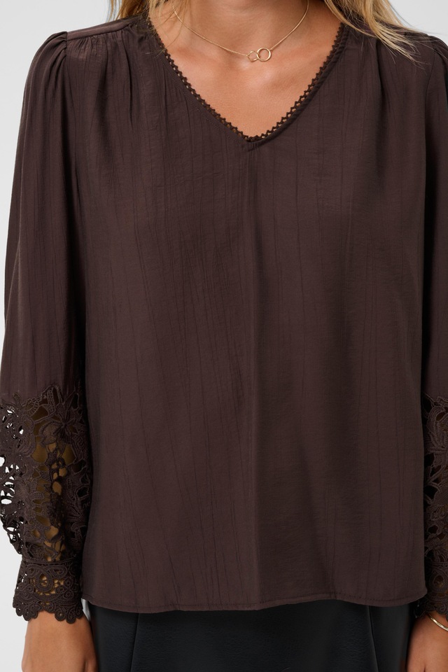 Cream Langarmbluse »Damen Bluse langarm CRTina«