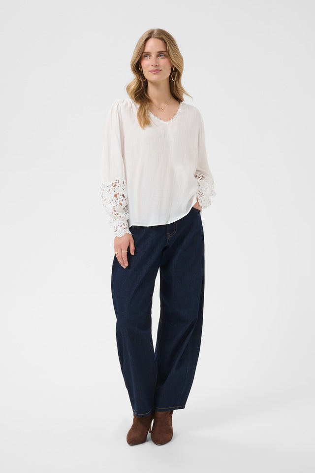 Cream Langarmbluse »Damen Bluse langarm CRTina«