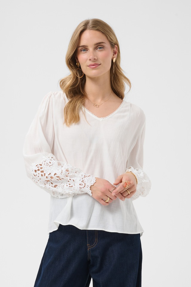 Cream Langarmbluse »Damen Bluse langarm CRTina«