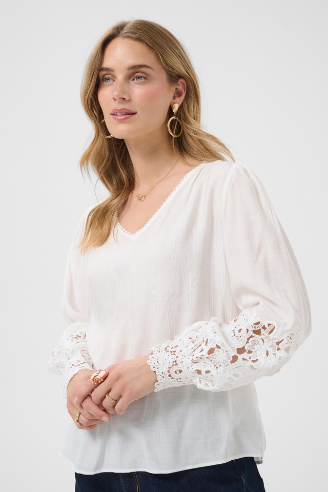 Cream Langarmbluse »Damen Bluse langarm CRTina«