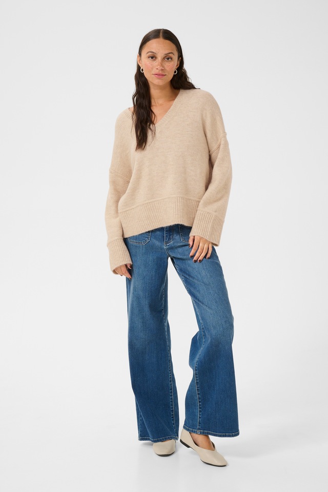 KAFFE Strickpullover »Damen Strickpullover KAfridana«