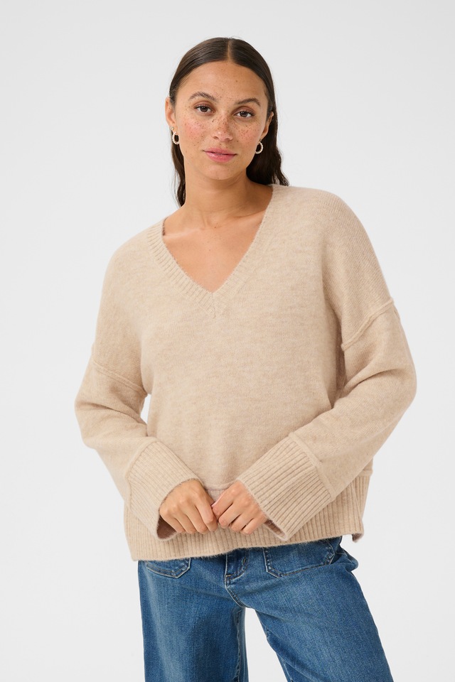 KAFFE Strickpullover »Damen Strickpullover KAfridana«
