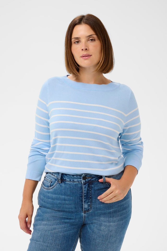 KAFFE Curve Strickpullover »Damen Strickpullover KClizzy«