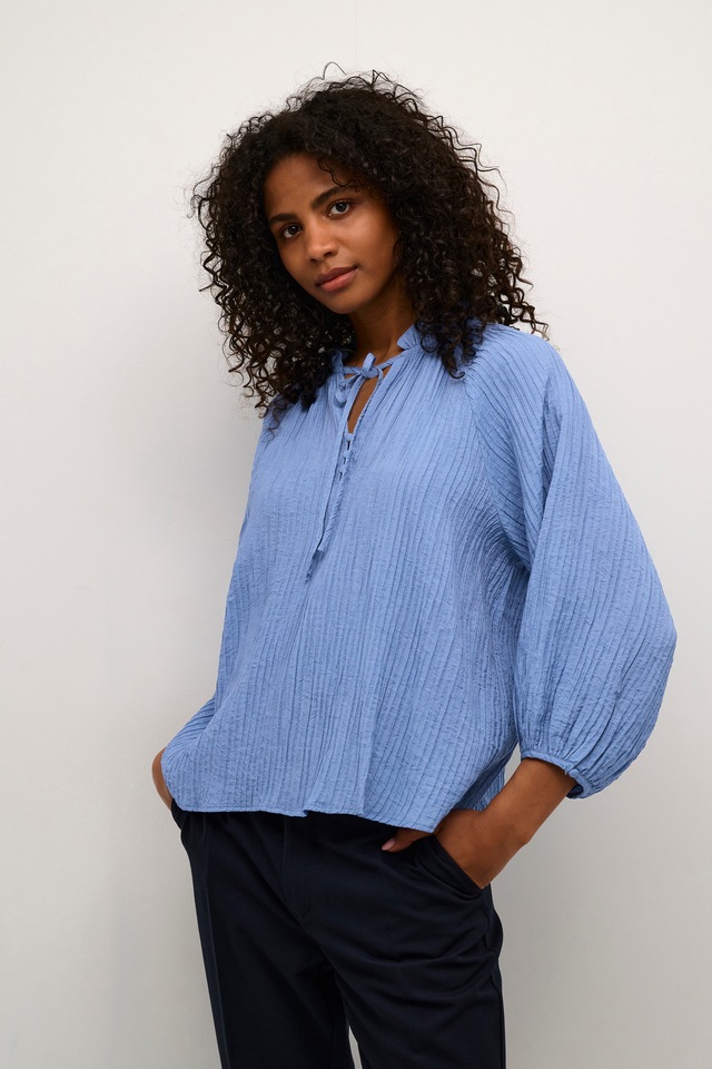 KAFFE Langarmbluse »Damen Langarm-Bluse KAlianna«