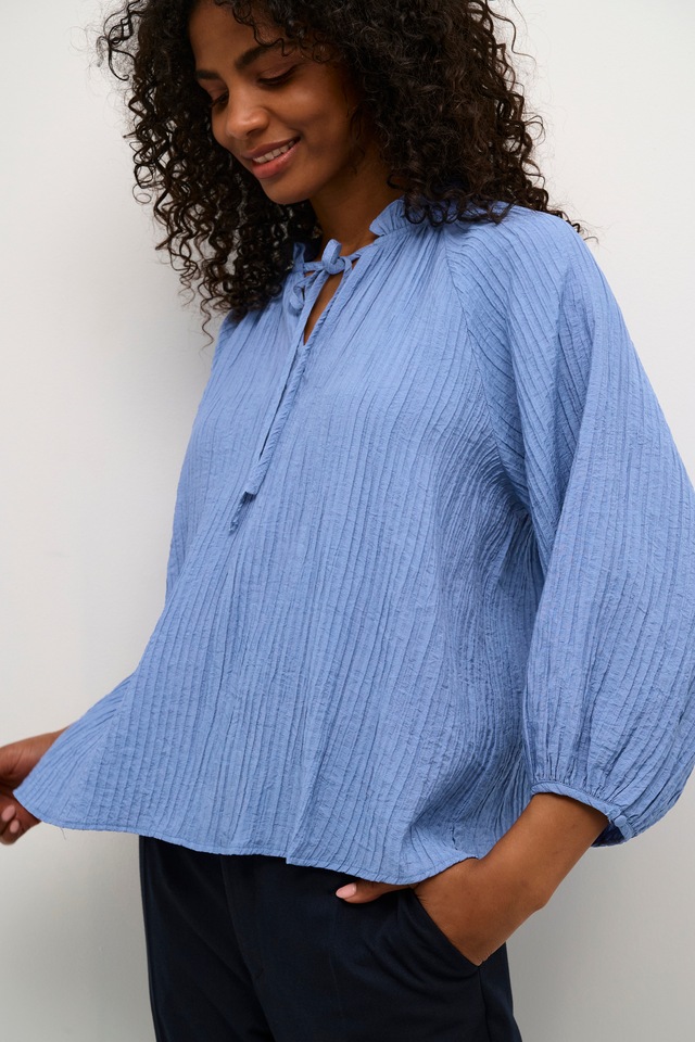 KAFFE Langarmbluse »Damen Langarm-Bluse KAlianna«