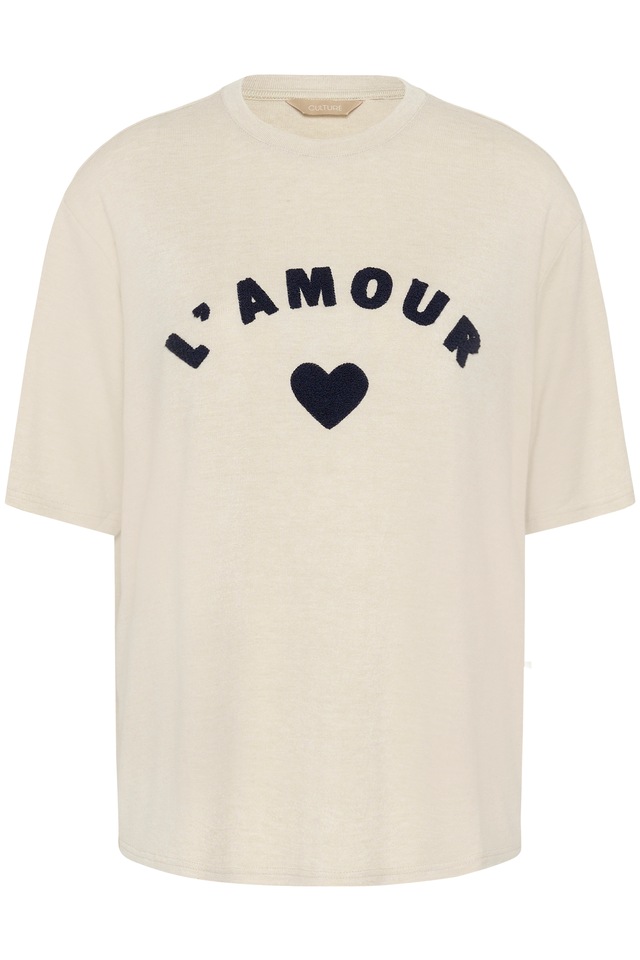 Culture Longtop »Damen T-Shirt kurzarm CUamour«