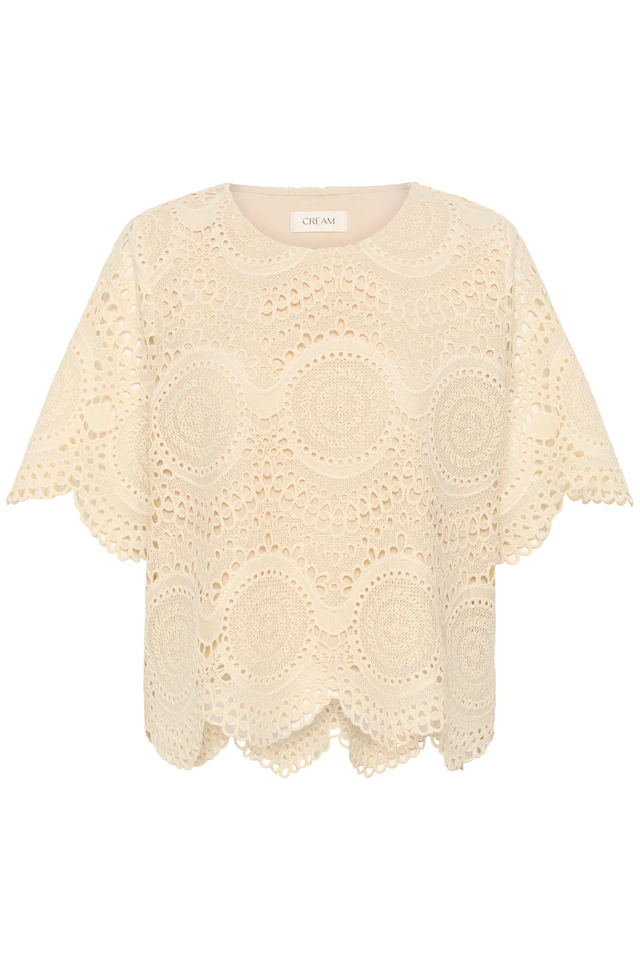 Cream Kurzarmbluse »Damen Kurzarm-Bluse CRBaja«