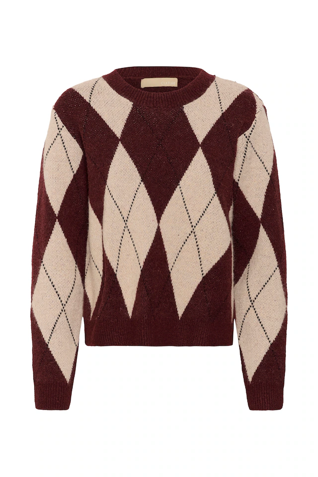 Culture Strickpullover »Damen Strickpullover CUargyle«