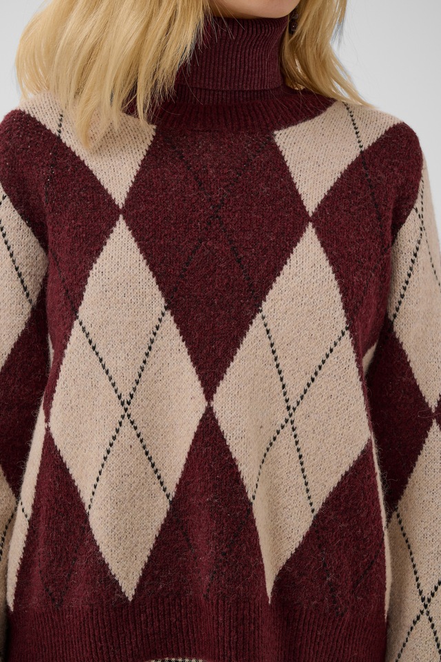 Culture Strickpullover »Damen Strickpullover CUargyle«