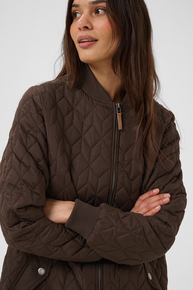 KAFFE Wintermantel »Damen Jacke KAlelia«