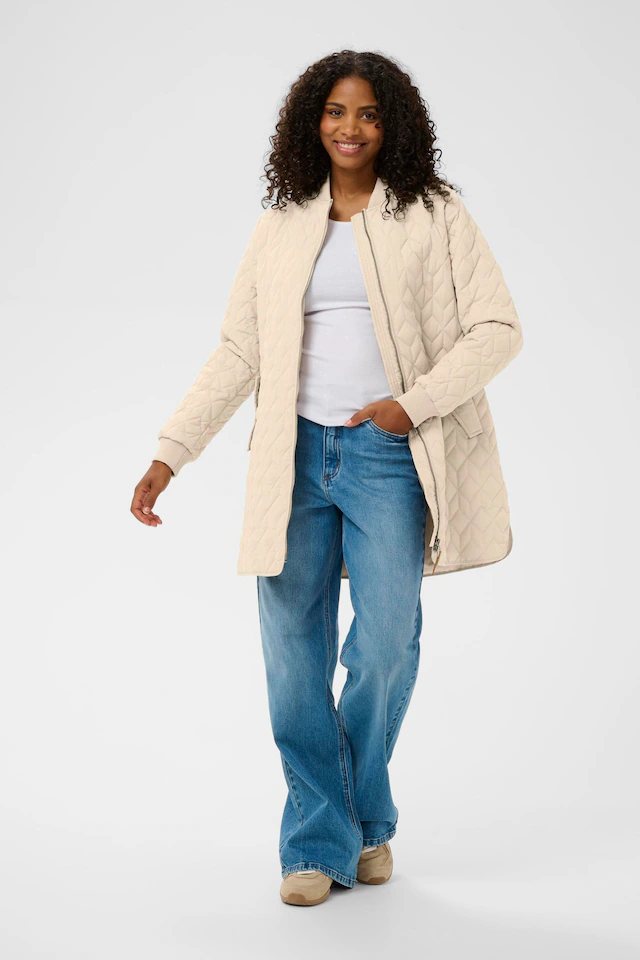 KAFFE Wintermantel »Damen Jacke KAlelia«