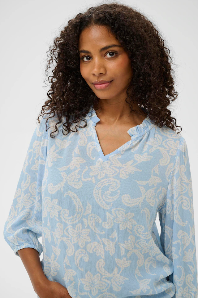 KAFFE Langarmbluse »Damen Langarm-Bluse KAriani«
