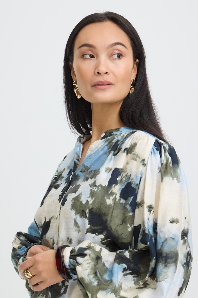 fransa Langarmhemd »Damen Langarm FRARIANA«