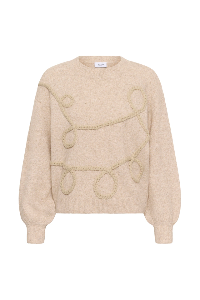 Saint Tropez Strickpullover »Damen Strickpullover TitiaSZ«