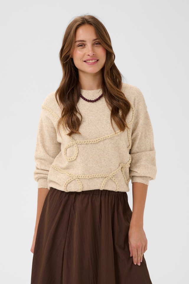 Saint Tropez Strickpullover »Damen Strickpullover TitiaSZ«