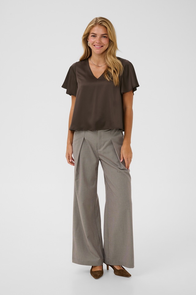 Saint Tropez Kurzarmbluse »Damen Kurzarm-Bluse LodisaSZ«
