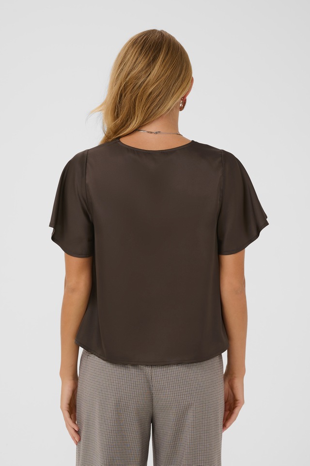 Saint Tropez Kurzarmbluse »Damen Kurzarm-Bluse LodisaSZ«