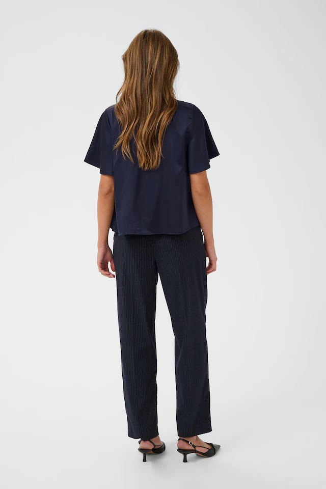 Saint Tropez Kurzarmbluse »Damen Kurzarm-Bluse LodisaSZ«