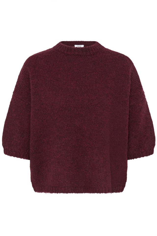 b.young Kurzarmpullover »Damen Strickpullover halbarm BYOTIA«