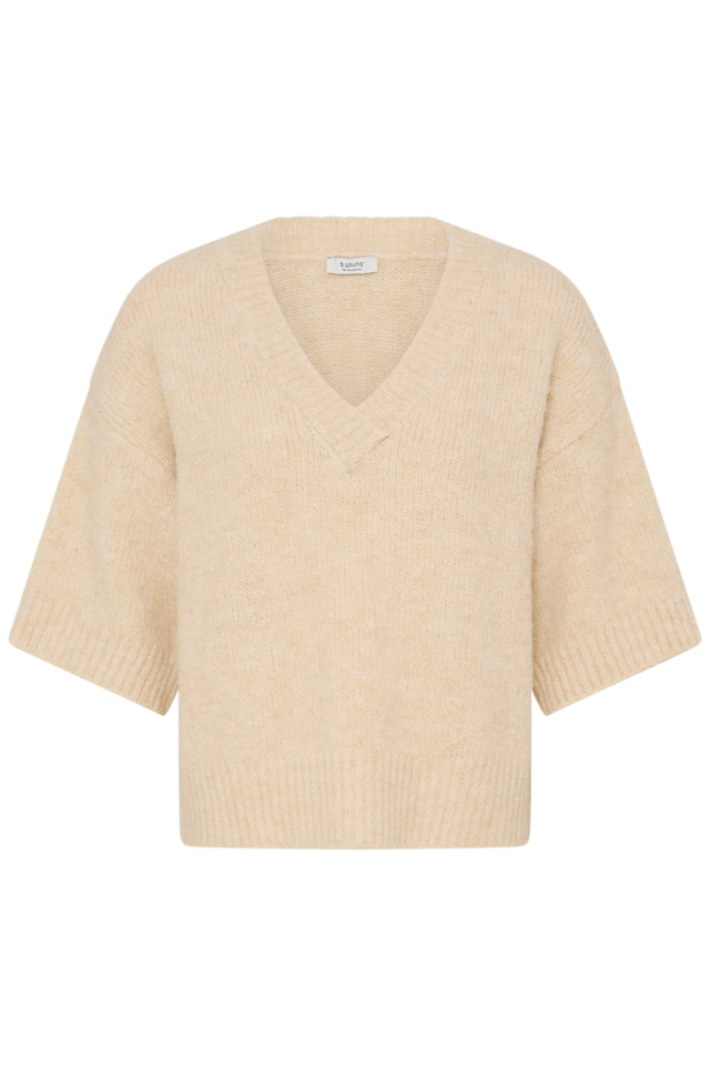 b.young Kurzarmpullover »Damen Kurzarm-Bluse BYMILLERS«