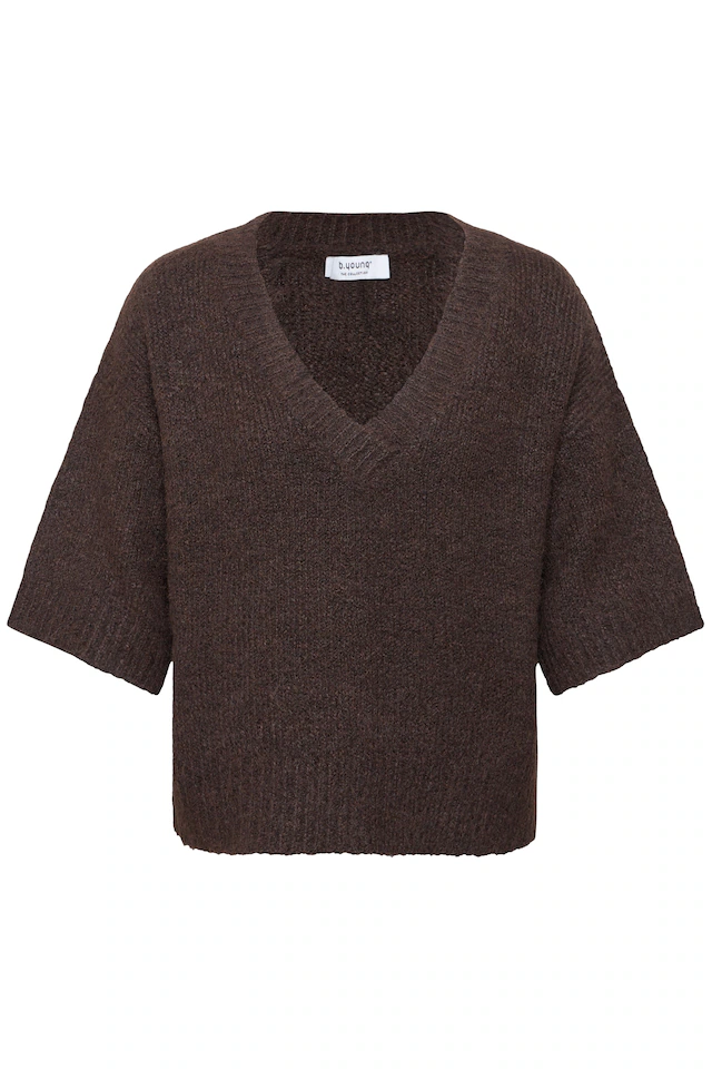 b.young Kurzarmpullover »Damen Kurzarm-Bluse BYMILLERS«