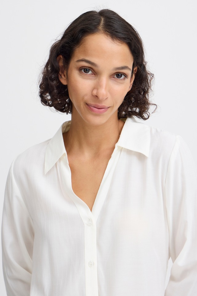 b.young Langarmhemd »Damen Langarm - Hemd BYHUBBA«