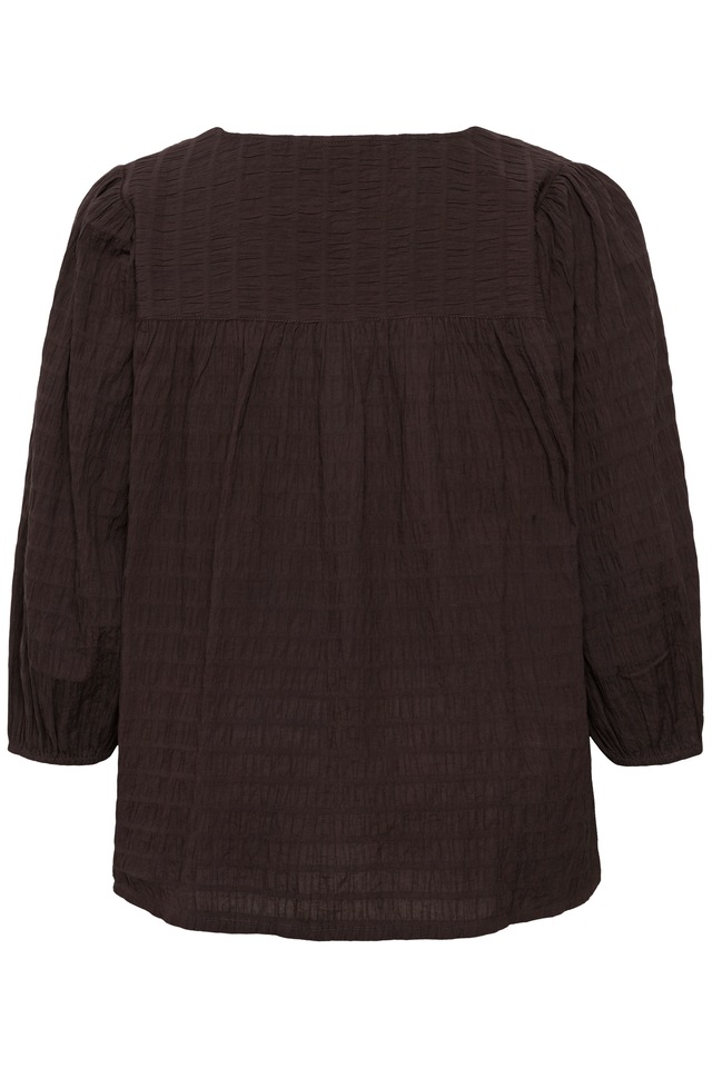 KAFFE Curve Langarmbluse »Damen Bluse langarm KCmaisie«