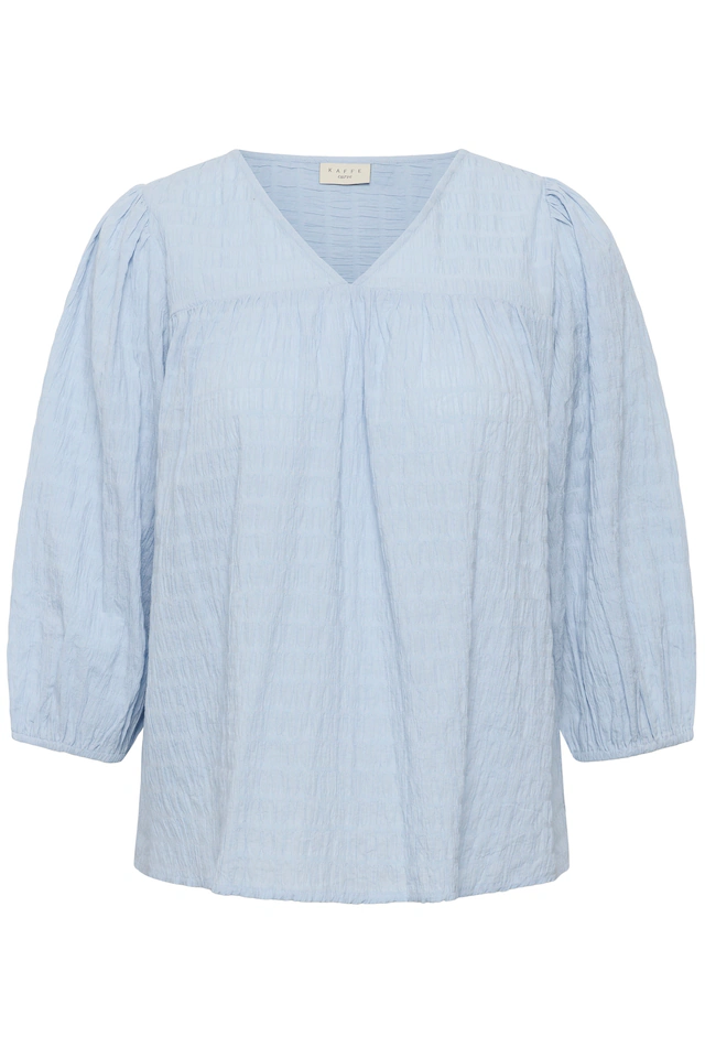 KAFFE Curve Langarmbluse »Damen Bluse langarm KCmaisie«