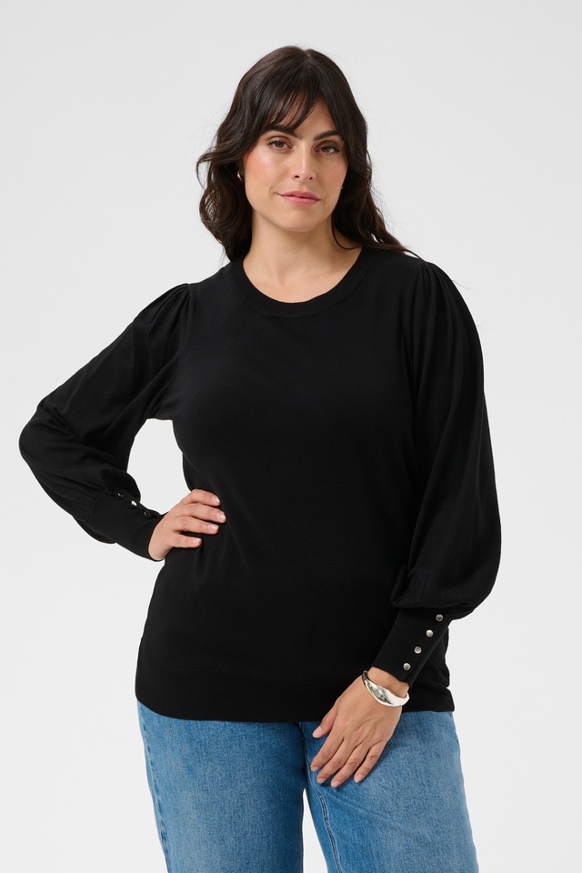 KAFFE Curve Strickpullover »Damen Strickpullover KClizzy«