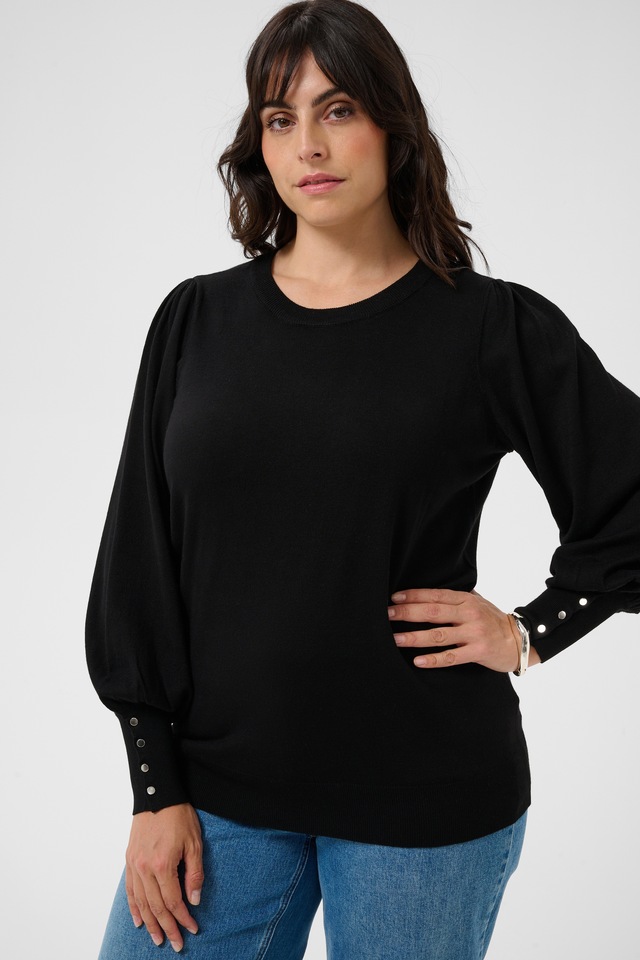 KAFFE Curve Strickpullover »Damen Strickpullover KClizzy«